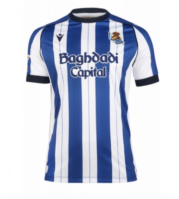 Real Sociedad Carlos Soler #18 Hjemmebanetrøje 2025-26 Kortærmet